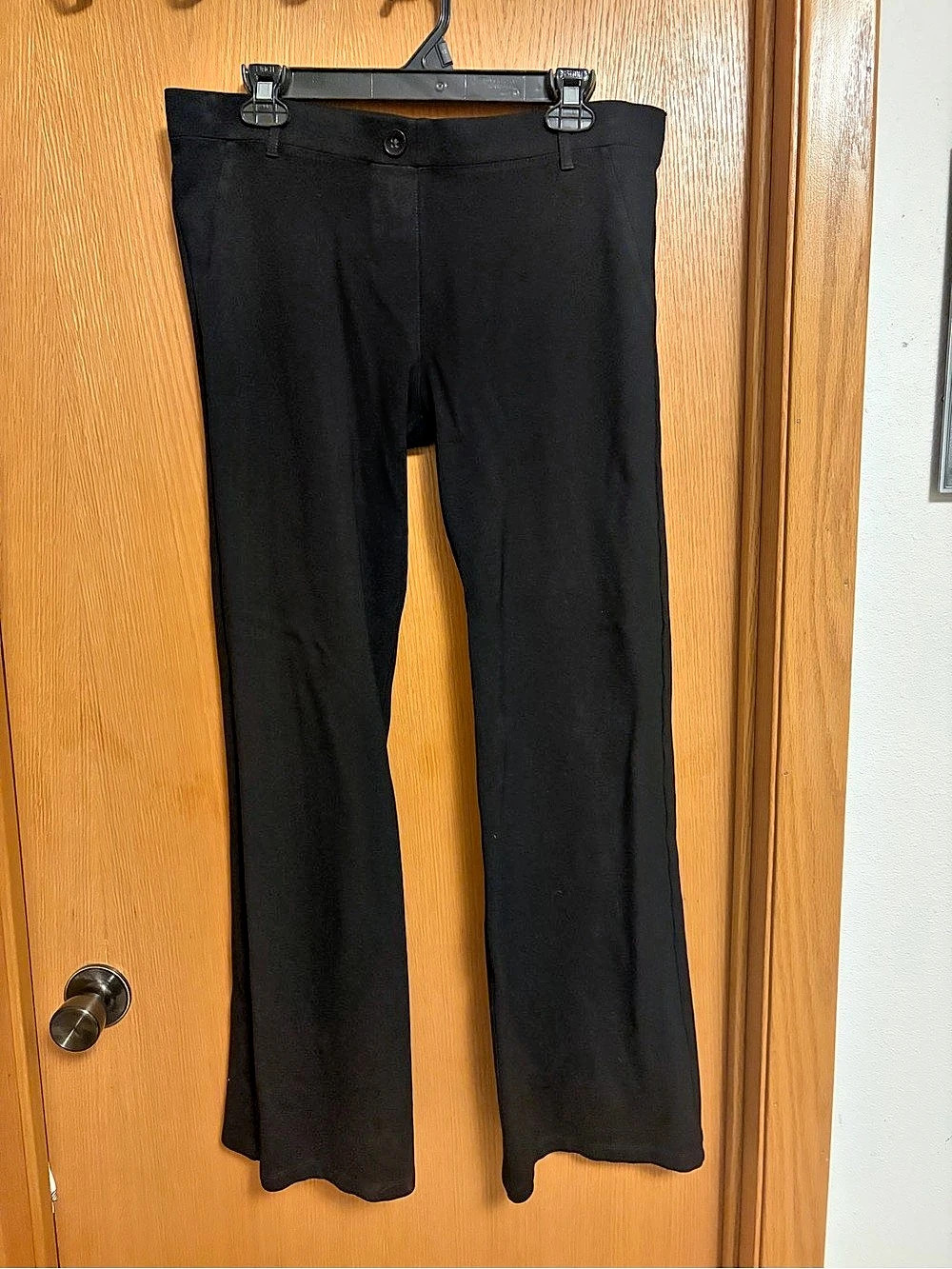 Betabrand Flare dress yoga Pant in Black 2XL